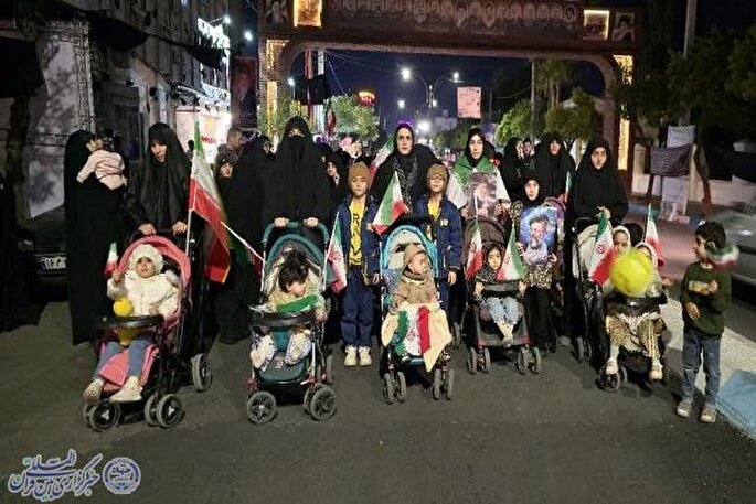 بیعت مادران و سربازان کوچکشان با امام خامنه‌ای