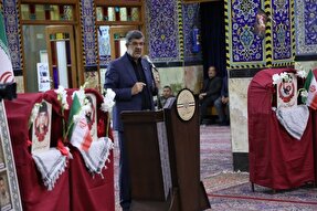 عکس | مراسم گرامیداشت شهدای دهم فروردین و جنگ رمضان در یزد