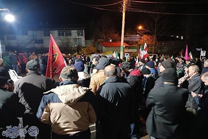 اجتماع  مردم روستاهای دهستان بنافت از بخش دودانگه ساری