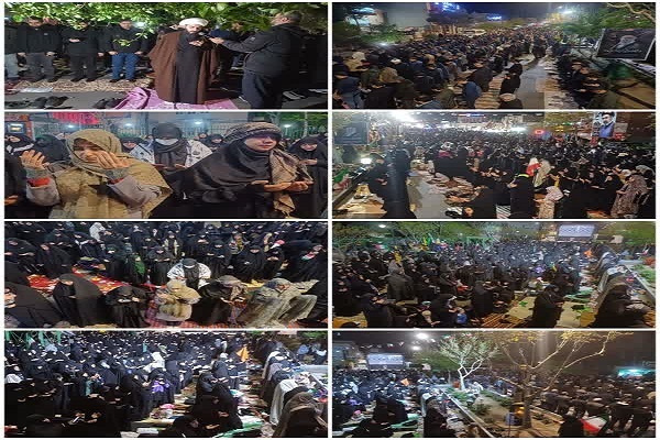 اقامه باشکوه نماز استغاثه منتظران منجی در اجتماع شب‌های اقتدار در سمنان