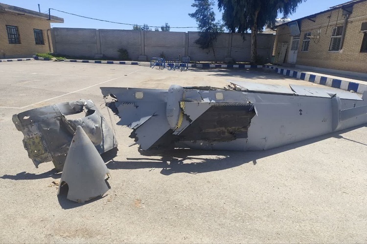 انهدام پهپاد فوق پیشرفته MQ-9 آمریکایی در آسمان شیراز توسط پدافند سپاه
