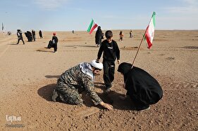 غرس نهال در روز طبیعت