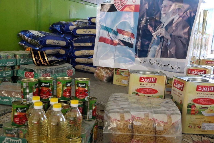 محموله کمک‌های معیشتی خیران عراق، شیراز