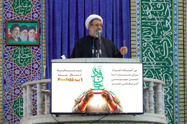 حجت الاسلام والمسلمین حسن علیدادی‌سلیمانی نماینده ولی‌فقیه در استان و امام جمعه کرمان