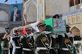 تشییع سپهبد شهید عبدالرحیم موسوی در قم