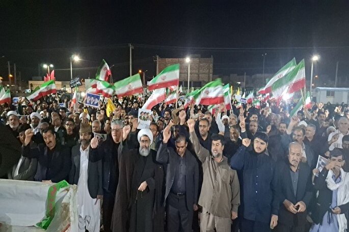 عکس | گردهمایی طوایف شیعه و سنی منطقه سیستان در بیعت با رهبر