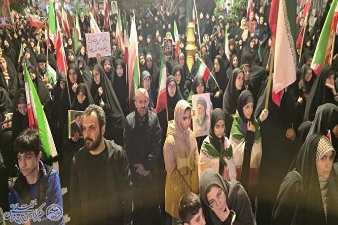 سی‌وپنجمین حضور مردم بابلسر‌ در میدان شهدا + عکس