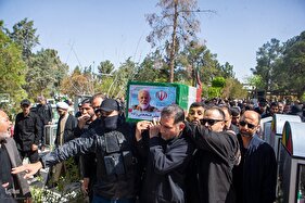 تشییع پیکر شهدای جنگ رمضان