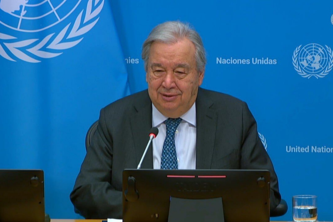 دبیرکل سازمان ملل از آتش‌بس میان ایران و آمریکا استقبال کرد