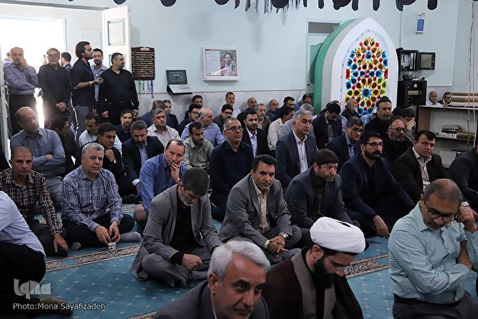 عکس| چهلمین روز شهادت رهبر معظم انقلاب در دانشگاه علوم پزشکی اهواز