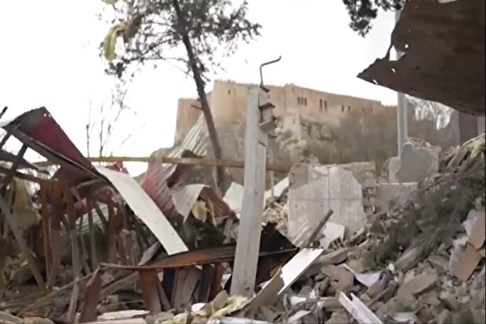 خسارت ۱۰۰ میلیارد تومانی به عرصه قلعه فلک‌الافلاک در پی حملات اخیر