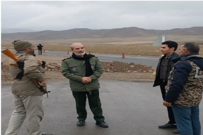 دیدار نوروزی فرمانده سپاه چایپاره با حافظان امنیت