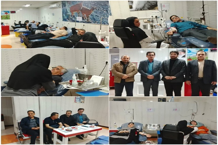 پویش نذر اهدای خون از سوی کارکنان جهاددانشگاهی استان پویش نذر اهدای خون از سوی کارکنان جهاددانشگاهی استان