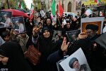 عکس | قاب‌هایی از عزاداری چهلمین روز شهادت رهبر انقلاب در خوی