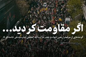 نماهنگ | تصاویری از مراسم اربعین قائد شهید