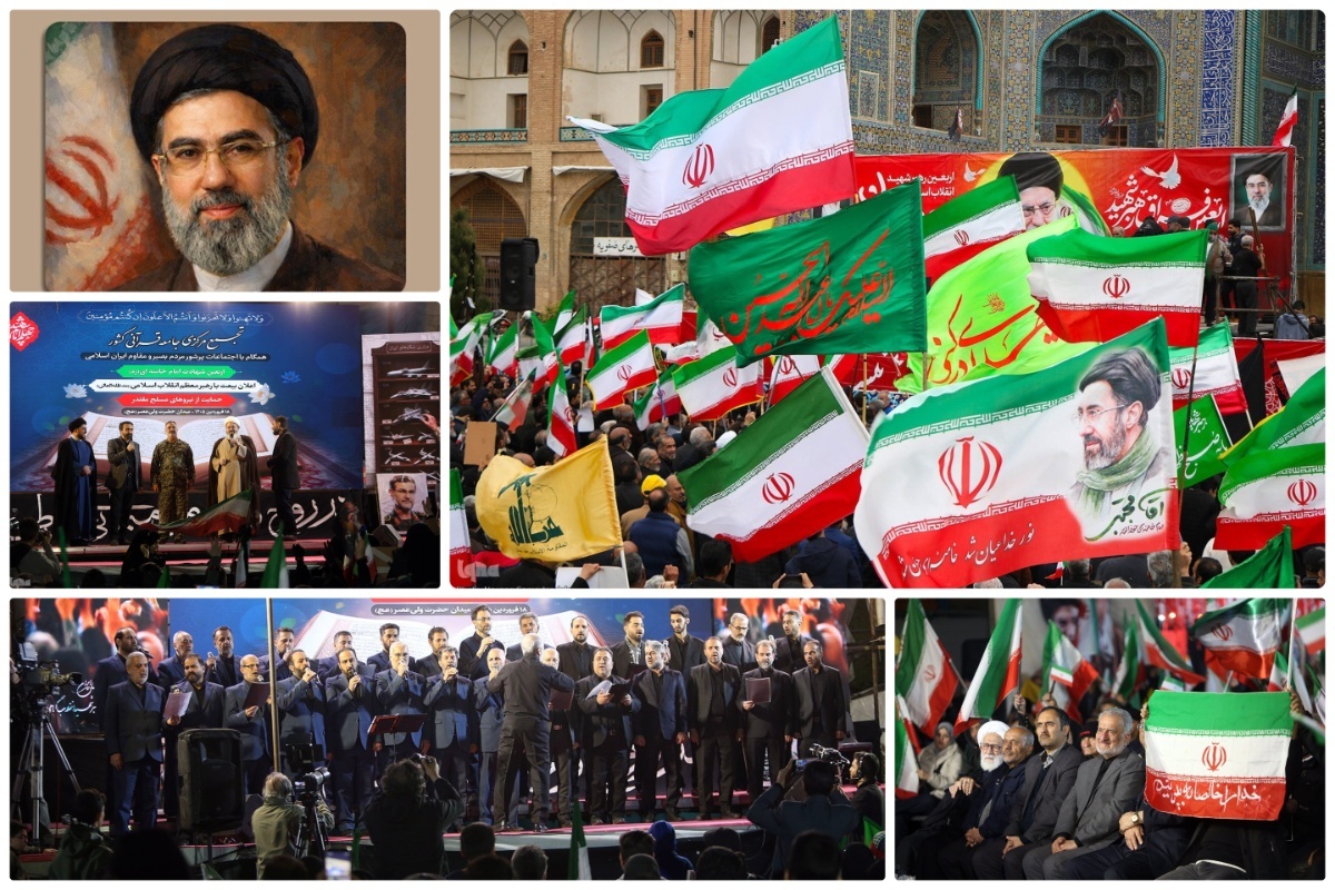 امت حزب‌الله در خیابان‌ها سوره می‌خواند