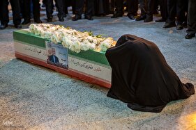 تشییع شهید کمال خرازی و چند تن از شهدای جنگ تحمیلی