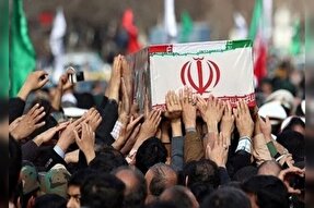 پیکرهای 15 شهید یک خانواده درکرج تشییع می‌شود