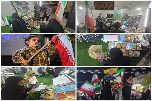 غرفه «شب‌های زندگی» میزبان کودکان و نوجوانان در کمپین «منتظران منجی»