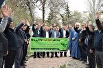 اجرای پویش «امید نهال» به یاد رهبر شهید و شهدای جنگ رمضان در اردبیل