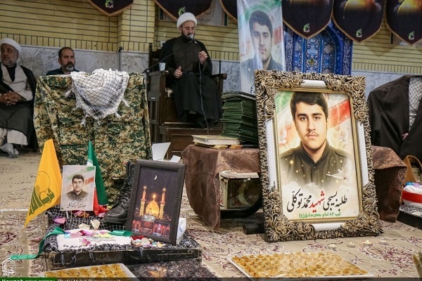بزرگداشت طلبه بسیجی شهید «محمد توکلی»