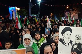 عکس | تجمع مردمی در بیعت با سومین امام انقلاب در لرستان