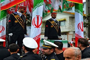 پیکر شهید «مجید فاطمی‌پور» در بندرانزلی تشییع شد