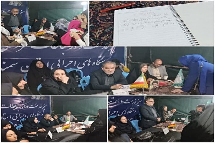 تقویت تعامل دولت و مردم؛ برگزاری میز خدمت در «شب‌های اقتدار» سمنان