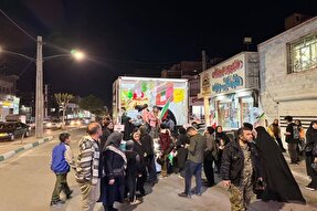 توسعه فعالیت‌های تربیتی کودکان با برگزاری مهد سیار در تجمعات شبانه کرج