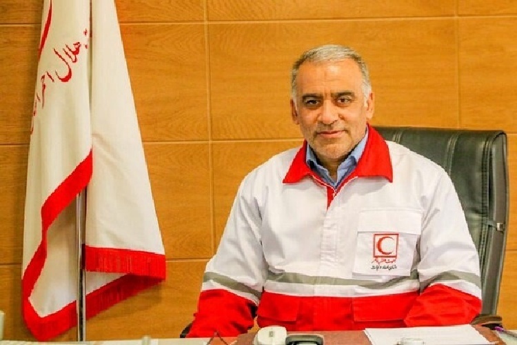 علی سنجربیگی، مدیر عامل جمعیت هلال احمر استان همدان