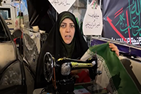 فیلم | پرچم‌هایی که در میدان ساعت تبریز دوباره جان می‌گیرند