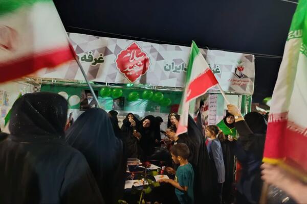 پردیس فرهنگی «سلام شهید» در تجمعات مردمی اهواز