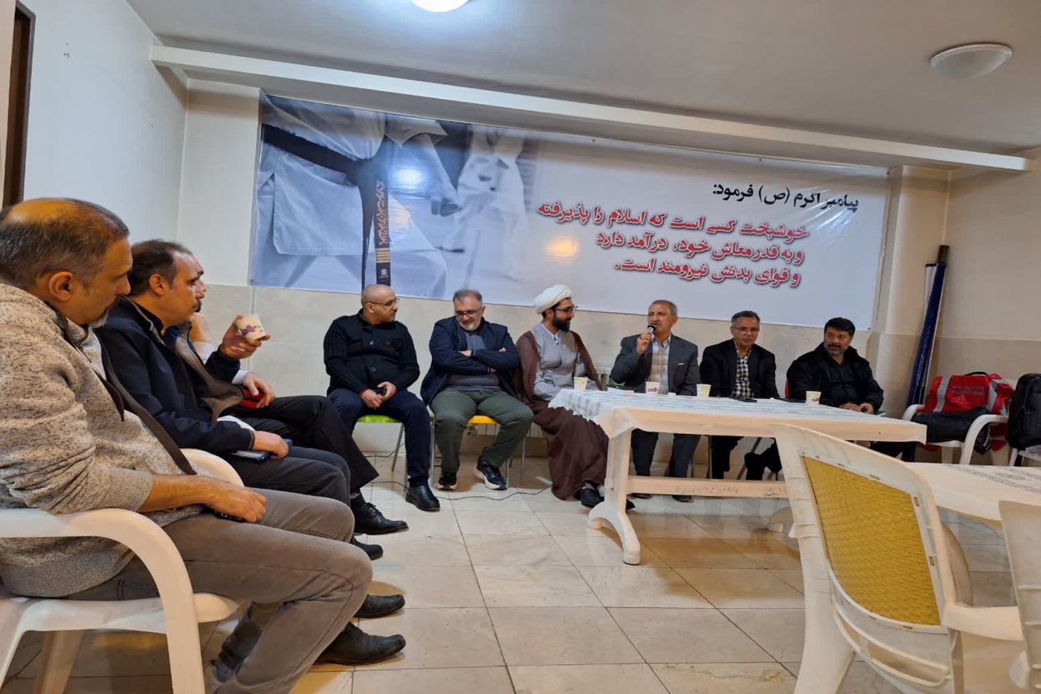 افتتاح پست امداد در کوی میلاد اصفهان