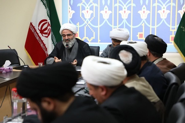 حجت  الاسلام مرتضی مطیعی نماینده ولی فقیه در استان سمنان گردهمایی ائمه جمعه