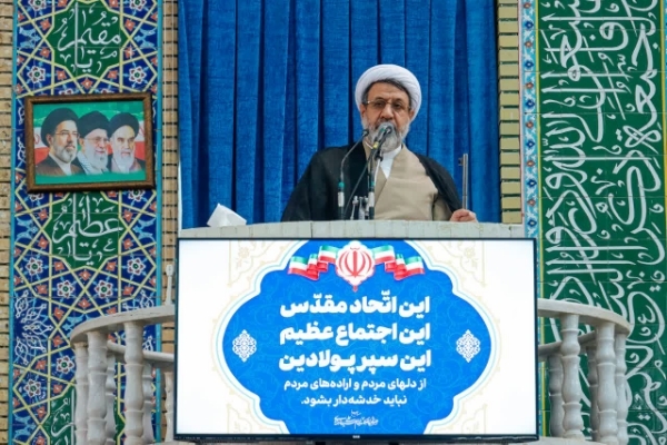حجت الاسلام والمسلمین حسن علیدادی‌سلیمانی نماینده ولی‌فقیه در استان و امام جمعه کرمان