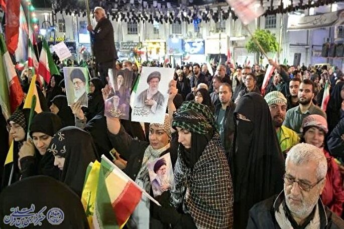 چهل و هشتمین اجتماع شبانه مردم حماسه‌ساز بابلسر