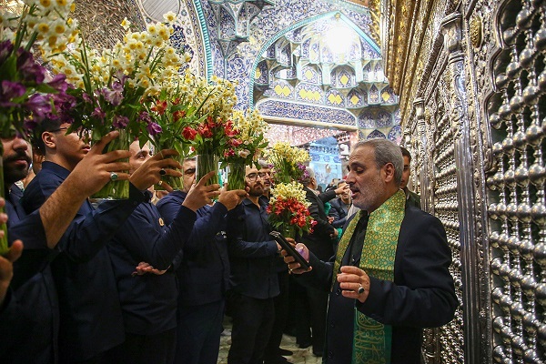 اهدای گل