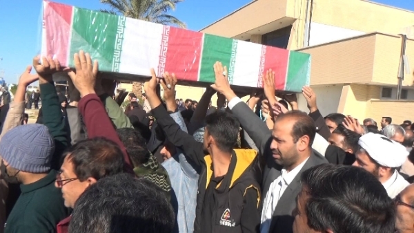 مراسم تشییع شهید اقتدار در مهریز برگزار می‌شود