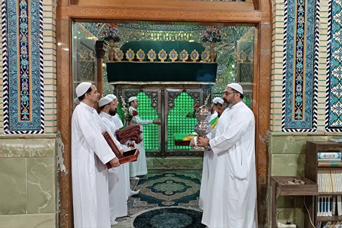 فیلم | آیین غبارروبی آستان سیدجلال الدین اشرف(ع)