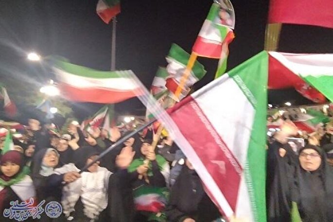 چهل‌ونهمین شب اجتماع مردم بابلسر برگزار شد + فیلم