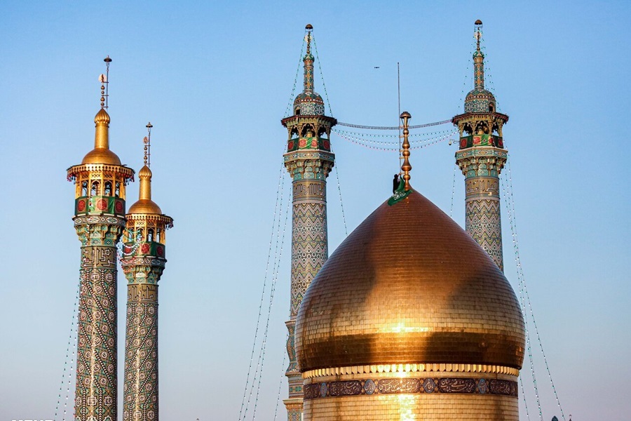 بارگاه حضرت معصومه(س)