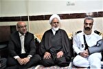دیدار امام جمعه و استاندار کرمانشاه با جانباز کرمانشاهی ناو «دنا»
