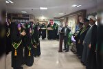 حضور خدام حرم کریمه اهل بیت (ع) در مرکز شبانه‌روزی دختران بهزیستی کرمانشاه