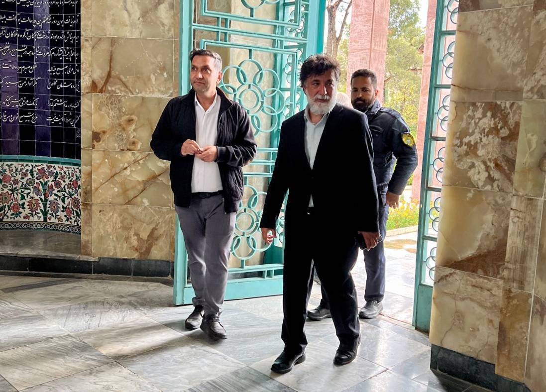 بازدید مدیرکل میراث فرهنگی فارس از سعدیه