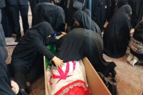 فیلم | خداحافظی با لاله‌های گلگون کفن در معراج شهدای تبریز