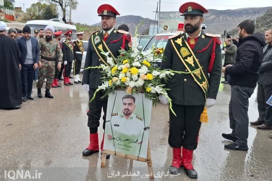 عکس | مراسم تشییع و تدفین پیکر شهید محمدابراهیم ربانی‌پور