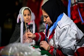 سفیران آرامش گروه‌های سحر هلال احمر تسلی‌بخش دل‌های کودکان در زمان جنگ