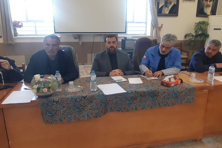 نشست مدیریت بحران جهرم