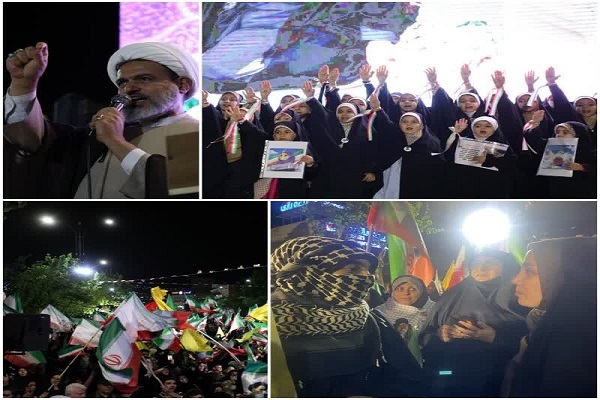 اجتماع دختران «شبهای حماسه و اقتدار» در سمنان اجتماع دختران «شبهای حماسه و اقتدار» در سمنان