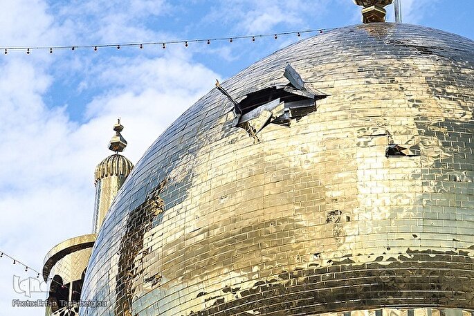 اجرای معماری اسلامی در بازسازی حسینیه اعظم زنجان